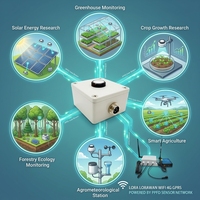 Sensor PPFD (Photosynthetic Photon Flux Density) untuk Pemantauan Online Efisiensi Kuantum Cahaya dengan Output 4-20mA RS485 Bersertifikasi CE RoHs
