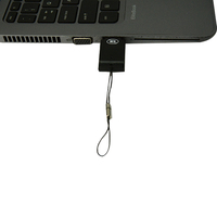 Lector de tarjetas inteligentes de memoria USB 2,0 tipo A de alta velocidad de tamaño SIM para PC