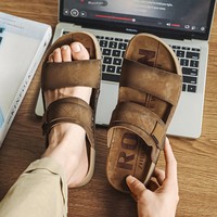 Sandales Boken à enfiler : Nouvelle tendance estivale, succès de mode en ligne, confortables, semelle souple, parfaites pour la plage