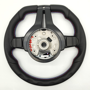 Volante Deportivo sin Palanca de Cambios para <span class=keywords><strong>BMW</strong></span> F10 F30 F15 F20 F80 F82 M3 M5 X3 X4 X5 <span class=keywords><strong>X6</strong></span> E90 E70, Actualización Plug and Play - Product Image 5