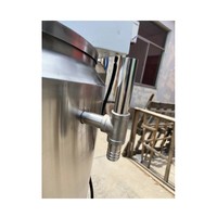 Cuve de Pasteurisation et de Refroidissement Multifonctionnelle 50-200 Litres pour Lait (100L)