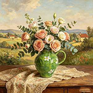 Petit vase en céramique <span class=keywords><strong>de</strong></span> style Wabi Sabi chinois <span class=keywords><strong>de</strong></span> Jingdezhen pour l'arrangement floral <span class=keywords><strong>de</strong></span> table, poterie décorative rétro - Product Image 6