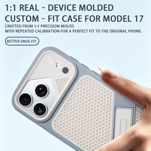 Funda Avanzada Mate con Disipación de Calor para iPhone 17 11 12 13 Pro Max 14 15 16 Plus 17Air con Soporte de Tira y Cubierta Antigolpes - Product Image 3