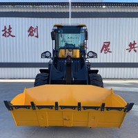 G958 Pala Gommata da 2 Tonnellate a Basso Costo con Forte Forza di Scavo per Cantiere, Mini Caricatore Frontale da 2000 kg con Trasmissione Finale RC