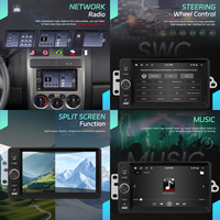 Hikity Radio mobil Android 7 inci, karplay nirkabel 6 + 128G/4 + 64G Untuk Chevrolet GMC Hummer Buick Android Auto WiFi GPS Audio mobil OEM