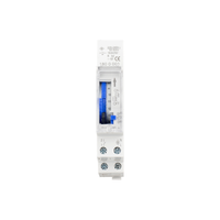 Interruptor Temporizador Mecánico de 24 Horas, Industrial, para Riel DIN, Programable, 16A, 220V CA/CC, Relé de Control Automático para Iluminación y Bomba, IP65, 50Hz