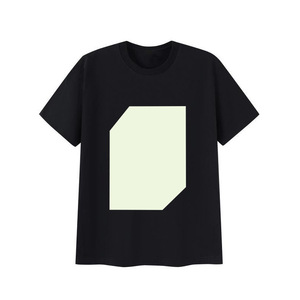 Maglietta Interattiva Fluorescente in Cotone 100% da 230g per Scrittura e Disegno, Riutilizzabile, con Motivi Geometrici, Unisex, per Feste di Compleanno - Vendita all'Ingrosso - Product Image 3