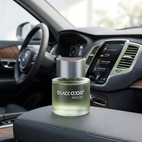 Diffuseur de parfum pour voiture en verre, bouteille suspendue d'huile essentielle, parfum inspiré des créateurs de luxe, senteur intense et longue durée, aromathérapie