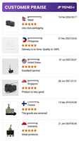 RENEW RZ-15GQ21-B3 15A 250VAC Micro-interrupteur à action rapide à rouleau croisé, à montage sur panneau, momentané SPDT, industriel, pour CE IP62