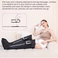 Système de récupération des jambes par compression d'air Phenitech, bottes de récupération pour les pieds et les jambes - Amélioration de la circulation sanguine et récupération sportive rapide