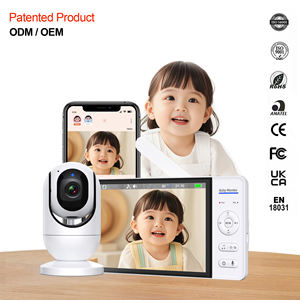 Sistema de monitoreo de bebés Audio WIFI APP 7 pulgadas HD 1080p Audio bidireccional Visión nocturna Pan-Tilt <span class=keywords><strong>Mi</strong></span> Mini Baby Video Monitor - Product Image 1