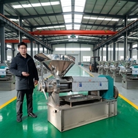 Presse à huile compacte automatique multi-huiles pour l'extraction d'huile de soja/noix - Moulin à huile compact certifié CE
