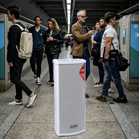 Système de sonorisation HD-104 Haut-parleurs à colonne extérieurs Haut-parleurs passifs 20W 30W 40W 60W Haut-parleurs à haut rendement pour l'extérieur