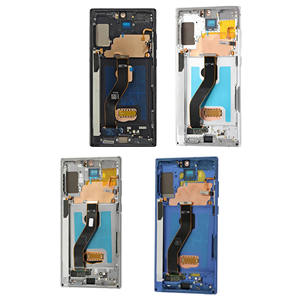 Conjunto de convertidor Digital de repuesto de marco de pantalla táctil OLED alto para Samsung para modelos compatibles con Galaxy Note10plus - Product Image 4
