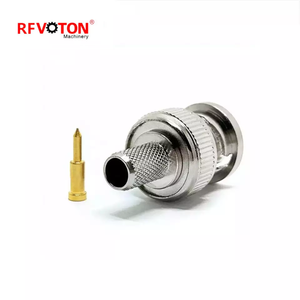 BNC Male Connector Crimp Coaxial <strong>Cable</strong> RG59 for 3G HD / <strong>SDI</strong> / CCTV Rf Connector - Product Image 4