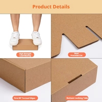 Scatole in Carta Kraft Personalizzate, Cartoni Ondulati con Striscia a Strappo, Imballaggi Postali Autosigillanti in Cartone