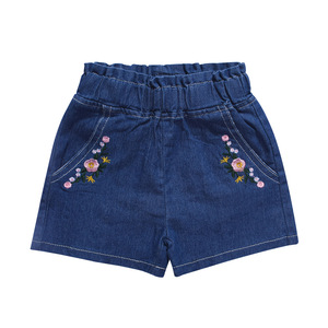 Nuovo Stile per Bambini Lavato I <span class=keywords><strong>Jeans</strong></span> con Delle Ragazze Ricamato Trouserssummer Pantaloni <span class=keywords><strong>di</strong></span> Scarsità Dei Bambini Jean Bicchierini Del Bambino <span class=keywords><strong>Pantaloncini</strong></span> <span class=keywords><strong>Jeans</strong></span> - Product Image 4