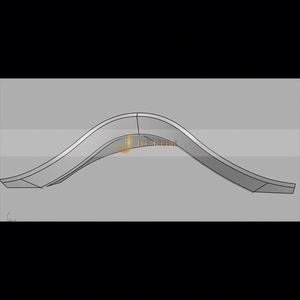 ANW6249 Esculturas de Acero Inoxidable Personalizadas Estilo Art Deco para Uso en Interiores y Exteriores, Decoración 304 - Product Image 4