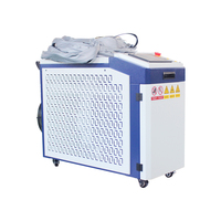 Machine de soudage au laser à fibre portative de qualité industrielle, haute précision, 1500W, pour tôles d'acier inoxydable et d'aluminium