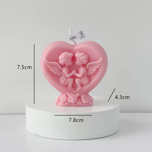 Creative Novelty Shaped Scented <b>Candles</b> <b>Bulk</b> Vanilla Aroma <b>Candle</b> for Home Wedding Valentine's Day Decorative - Product Image 3