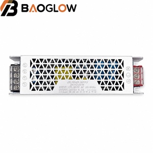 Long Slim Indoor Switch Power Supply AC176-264V DC 12V 24V Dual Voltage 100-400W High Efficiency LED Light Motor Power Adapter - Product Image 3