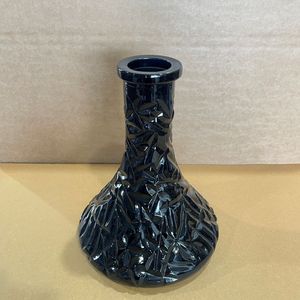 Base per Narghilè Universale a Forma <span class=keywords><strong>di</strong></span> Cono, Vaso in Vetro Nero per Shisha Caesar - Product Image 4