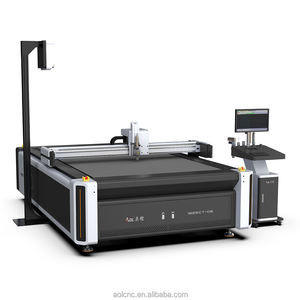 Machine de découpe numérique à grande vitesse pour tissu <span class=keywords><strong>en</strong></span> dentelle à carreaux, t-shirt, table d'alimentation à plat avec <span class=keywords><strong>outil</strong></span> de couteau rotatif - Product Image 2