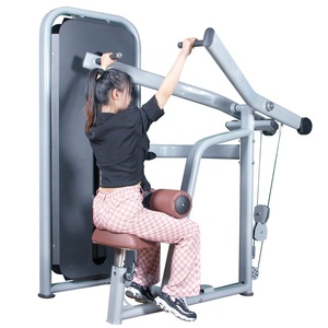 Équipement commercial de forme physique avant lat pulldown machine latérale tirer vers le bas équipement chargé par broche - Product Image 4