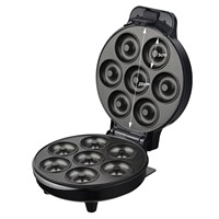 Machine à gaufres en acier inoxydable facile à utiliser, 1000 W, mini, pour les cadeaux d'anniversaire, les cornets de crème glacée faits maison (usage domestique et hôtelier)