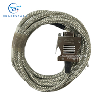 Connecteur MIL-DTL-83513 J30JA-15TJ 1500mm 15 broches verrouillables J30JA-15TK J30JA-15ZJ J30JA-15ZK Série J30J Manchon ondulé Huadespace