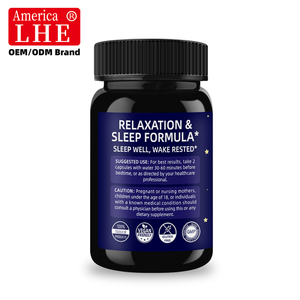 Ayuda para dormir de alta calidad, cápsulas de melatonina de 10 mg, suplemento de calidad para dormir para adultos, cápsulas de ayuda para dormir - Product Image 6