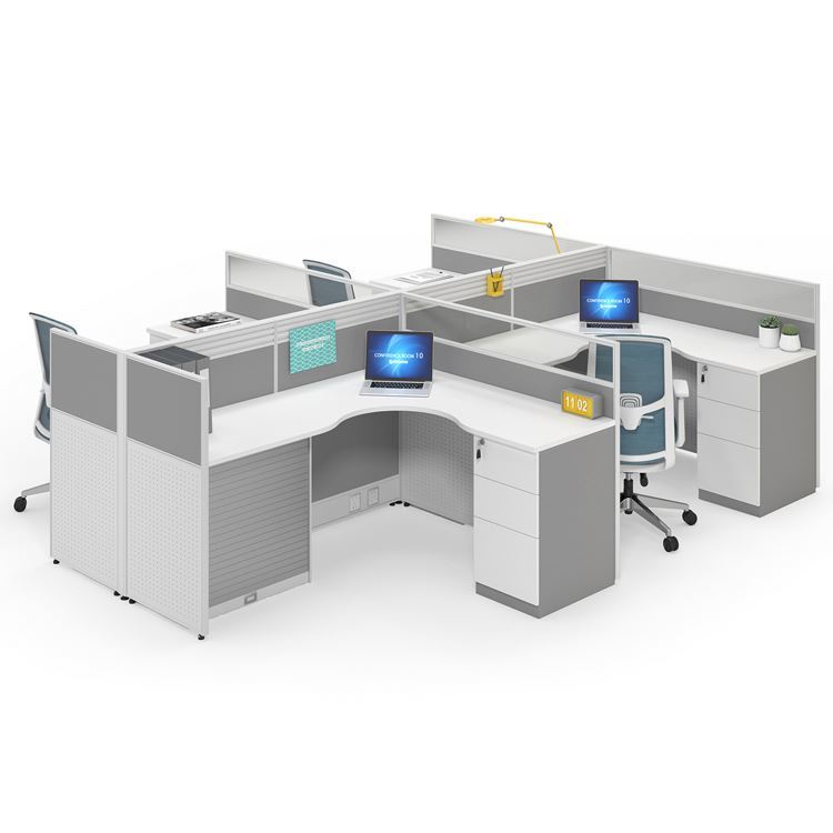 Ouvert Modulaire Moderne Coworking Bureau cubique cloison de bureau