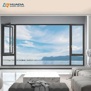 Fenêtres en aluminium certifiées NFRC, petites fenêtres anti-ouragan, fenêtres à battants et à bascule, double vitrage - Product Image 4