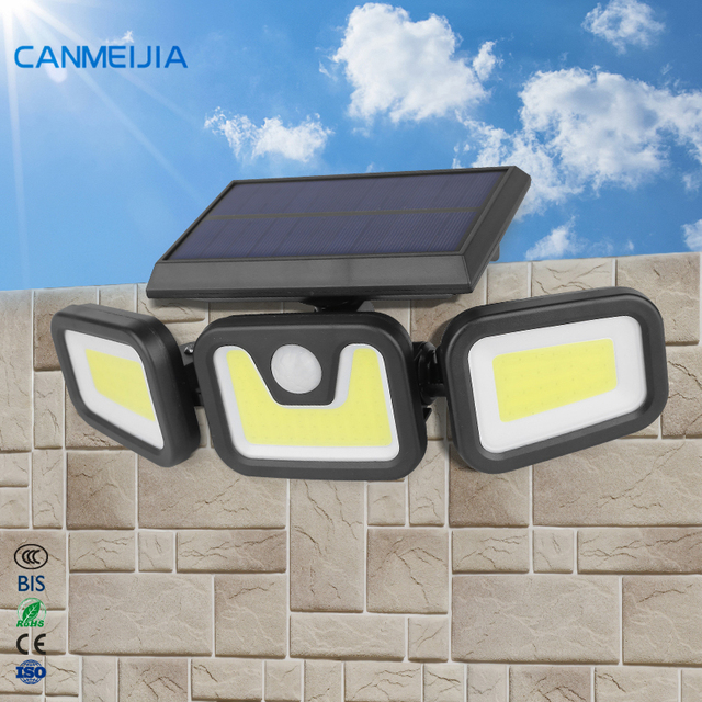 Rts Oem Street Security Ceiling Solar Lamp Lantern Solar Wall Light Panel Lampara Solar Garden Lights Outdoor Waterproof Led