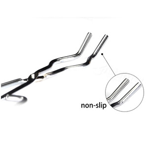 Pince à <span class=keywords><strong>creuset</strong></span> en acier inoxydable 304 résistant aux hautes températures pour une utilisation en laboratoire - Product Image 3