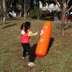 Saco de Boxeo Inflable Personalizado al por Mayor - Muñeco de Boxeo Bobo Resistente para Adultos y Niños, Juguete Antiestrés de Pie - Product Image 4