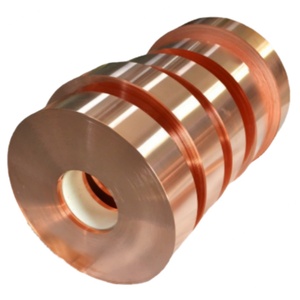 Tira de Cobre Rojo Puro C10100 al 99.9% Personalizada por ASTM - Product Image 1