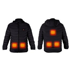 Veste d'hiver légère personnalisée 5V USB Batterie rechargeable Vestes d'hiver chauffantes coupe-vent - Product Image 1