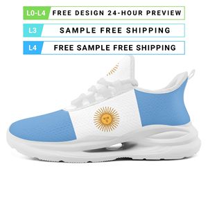 Chaussures de sport à lacets personnalisées <span class=keywords><strong>avec</strong></span> nom d'équipe imprimé sur demande, fabrication directe usine, OEM ODM, baskets personnalisées pour fans FN079-26027048-1 - Product Image 3