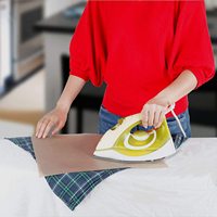 Paquete de 3 Láminas de Transferencia de Calor de PTFE Reutilizables, Papel para Prensa de Calor para Camisetas