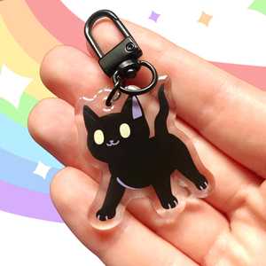 OEM ODM Figuras de Acrílico de Gatos Meme de Internet Adorables y Divertidos, de 1.5 Pulgadas, con Resina Epoxi, incluyendo <span class=keywords><strong>Gato</strong></span> Plátano, <span class=keywords><strong>Gato</strong></span> Manzana, <span class=keywords><strong>Gato</strong></span> Rana y <span class=keywords><strong>Gato</strong></span> Esmoquin - Product Image 4