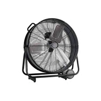 Ventilateur industriel LONGWELL en gros, 24, 30, 36, 42, 48 pouces, électrique, mobile, pour évacuation et circulation d'air, type tambour/baril