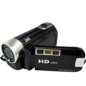 Kamera Perekam Video Digital HD 16MP, Kamera Perekam Video Digital DVR 2.4 Inci TFT LCD 16x Perbesaran, Kamera Perekam Video Hd 1280X720P