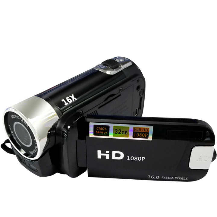 Mini DV 16MP HD Digital Video Camera - 16x Zoom Recorder
