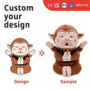 Peluche <span class=keywords><strong>dinosaure</strong></span> personnalisée avec logo par transfert thermique, OEM pour cadeaux d'anniversaire pour enfants, peluches personnalisées en gros - Product Image 2