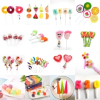 Sucettes personnalisées en gros en forme de pied de personnage de dessin animé, bonbons durs aromatisés aux fruits