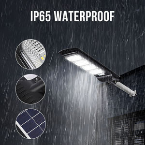 Lampadaire solaire à haut lumen, lampes solaires à économie d'énergie, lampes tout-en-un, éclairage LED, extérieur, route, jardin, 50W 100W 150W <span class=keywords><strong>200W</strong></span> - Product Image 5