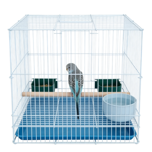 Cage <span class=keywords><strong>d</strong></span>'élevage professionnelle pour pigeons et perruches, grande capacité, avec plusieurs portes <span class=keywords><strong>d</strong></span>'alimentation, utilisation pratique - Product Image 4