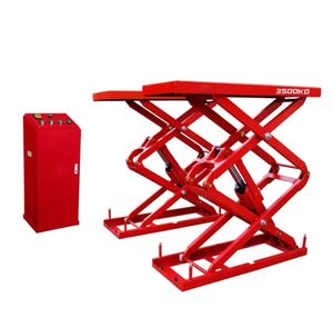 Venta directa de fábrica, Mini plataforma elevadora de tijera hidráulica vertical fija automática ultrafina subterránea de servicio pesado - Product Image 4