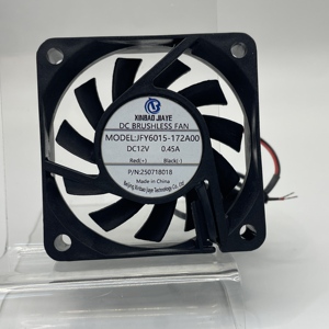 60×60×1515mm ブラシレスDCファン 高速 長寿命 12V PWM FG RD機能 カスタマイズ可能 - Product Image 1